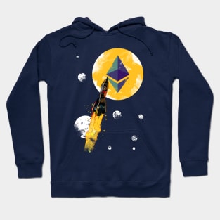 Up To The Moon : Ethereum Edition Hoodie